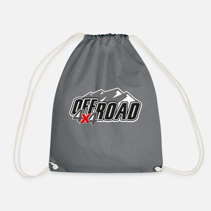 Offroad 4x4 - Turnbeutel - Grau