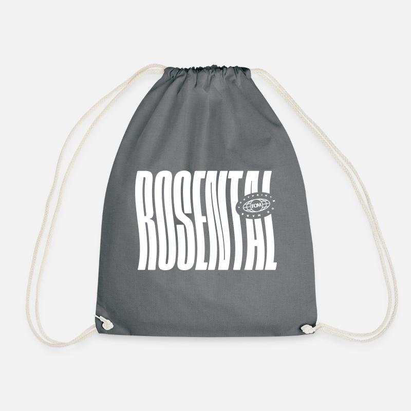 Rosental Basel - Drawstring Bag - grey