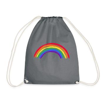 LGBT Amis Pride Droits Sentence Cadeau - Sac de sport léger - gris - Devant