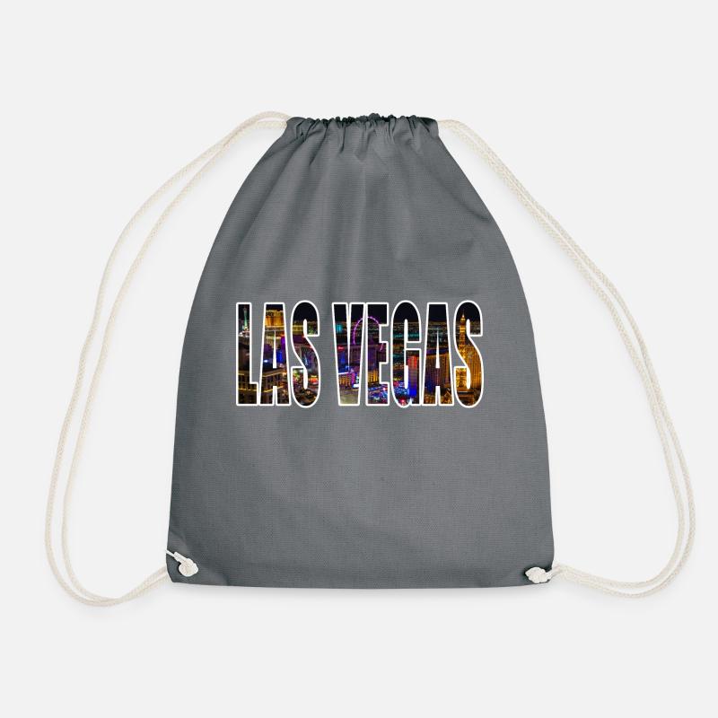 LAS VEGAs - Turnbeutel - Grau