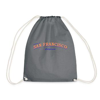 San Francisco - Turnbeutel - Grau - Vorne