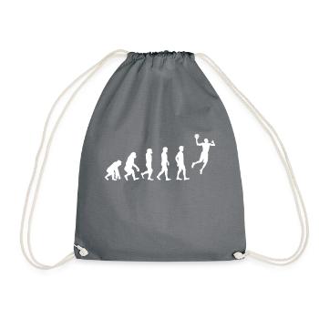Basketball Evolution! - Sac de sport léger - gris - Devant