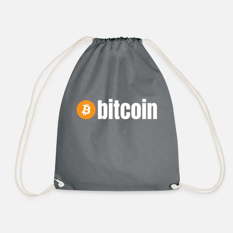Bitcoin (Bitcoin) - Turnbeutel - Grau