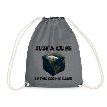 Juste un dé dans ce jeu cosmique - Sac de sport léger - gris - Devant