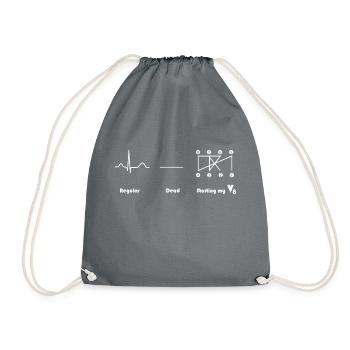 Moteur V8 Design Crossplain Heartbeat - Sac de sport léger - gris - Devant