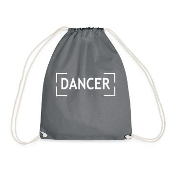 Dancing Dance Music - Drawstring Bag - grey - Front