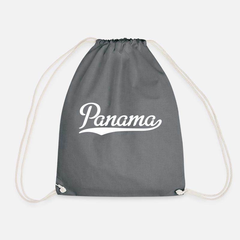 Panama - Drawstring Bag - grey