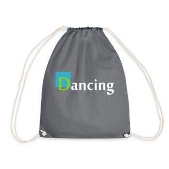 Dancing Dance Music - Turnbeutel - Grau - Vorne