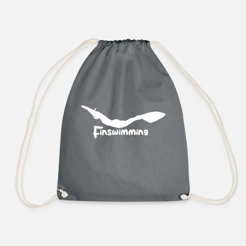 Finswimming - Turnbeutel - Grau