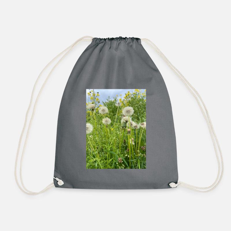 Pusteblumen Zeit - Turnbeutel - Grau