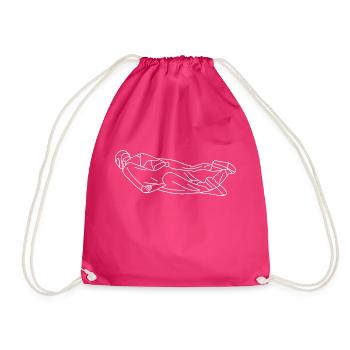 Saut de base aérienne en wingsuit - Sac de sport léger - fuchsia - Devant