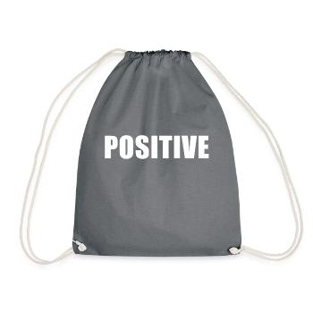 POSITIV - Turnbeutel - Grau - Vorne