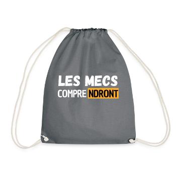 LES MECS COMPRENDRONT - Sac de sport léger - gris - Devant