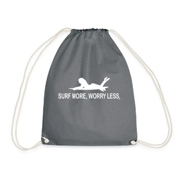Surfen Surfing Wellenreiten Sup - Sac de sport léger - gris - Devant