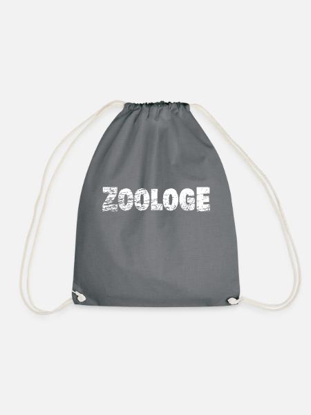 Berufung als Zoologe - Turnbeutel - Grau
