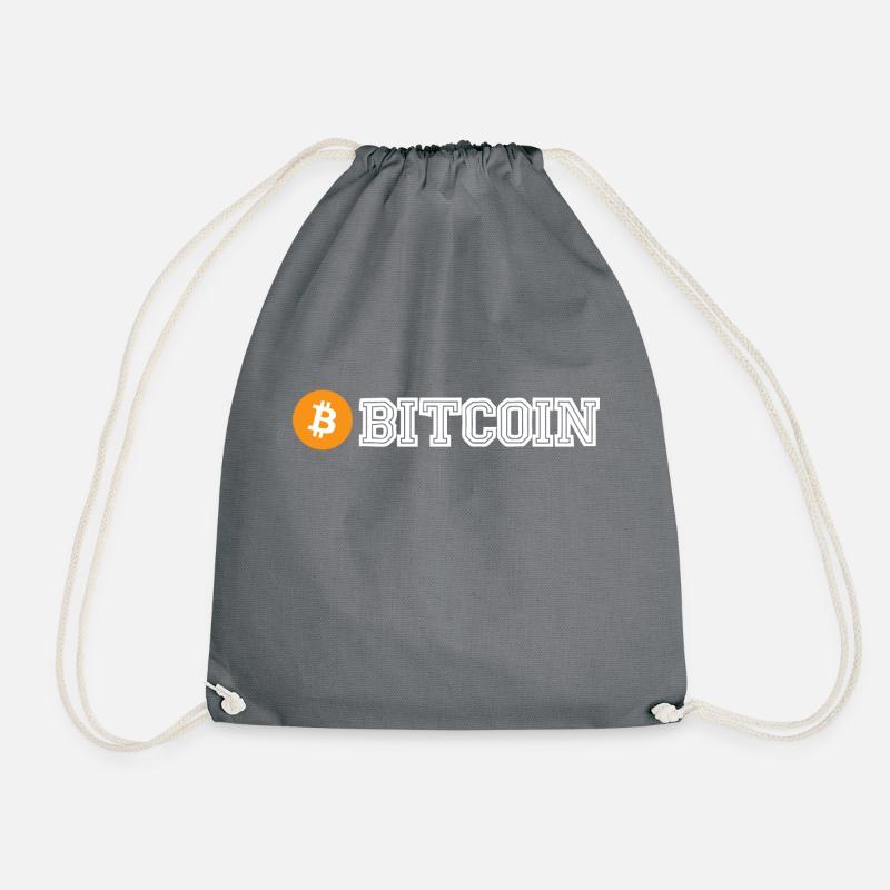 Bitcoin (Bitcoin) - Turnbeutel - Grau