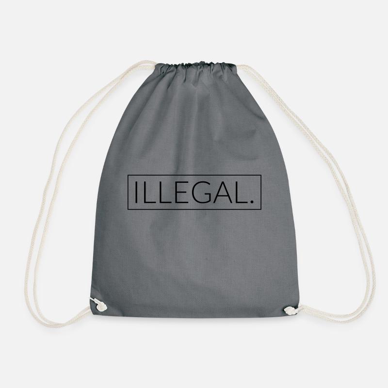 Illegal - Turnbeutel - Grau