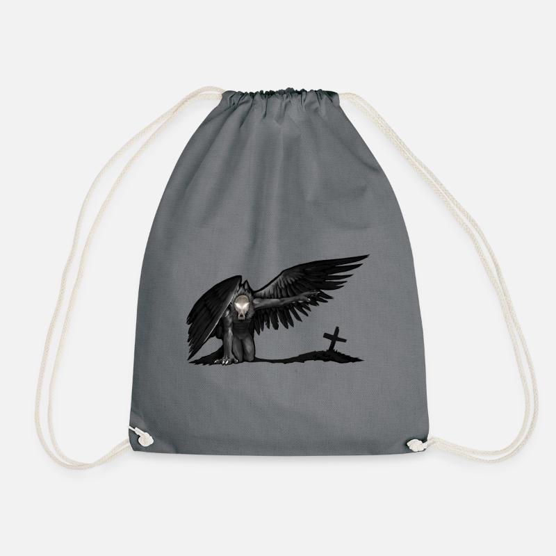 Risen from the dead - Drawstring Bag - grey
