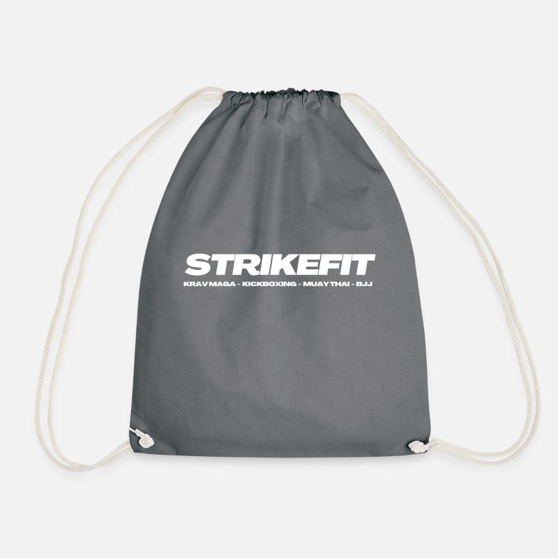 STRIKEFIT BLACK BIG - Turnbeutel - Grau