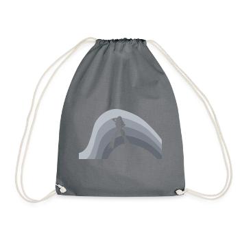 Disco Électronique - Sac de sport léger - gris - Devant