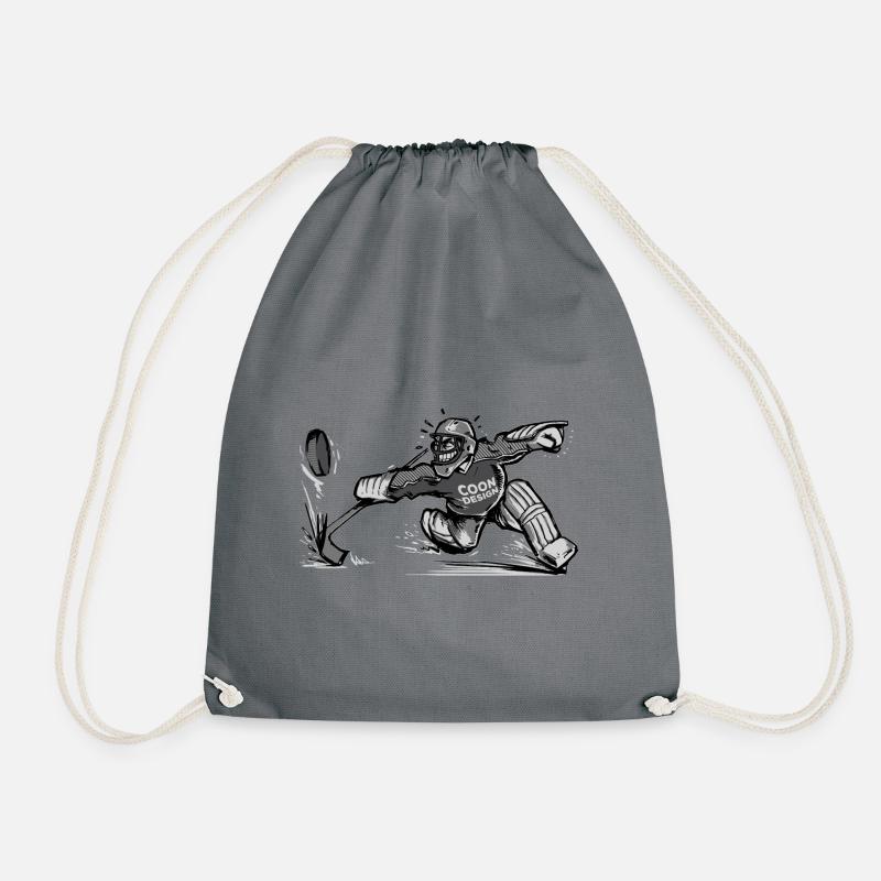 CoonDesign - Goalie II - Drawstring Bag - grey