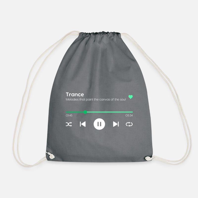 Trance - Turnbeutel - Grau