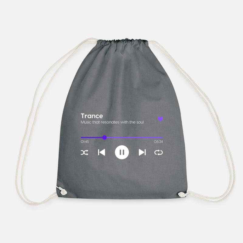 Trance - Turnbeutel - Grau