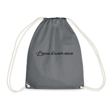 L'envie d avoir envie - Sac de sport léger - gris - Devant