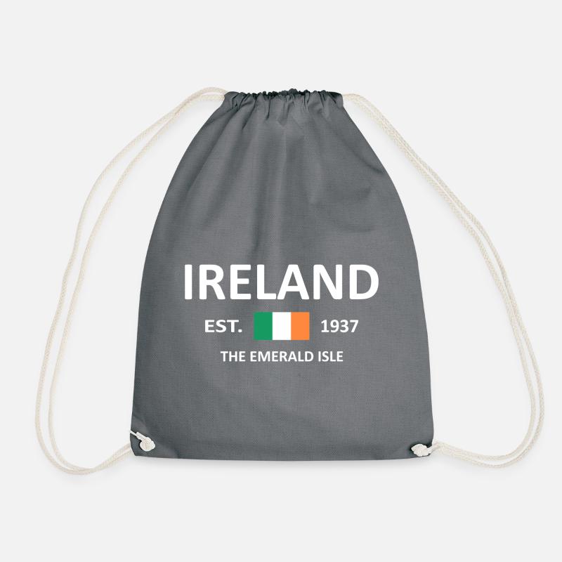IRLANDE - Sac de sport léger - gris