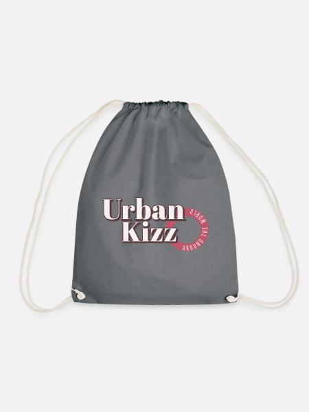 Urban Kizz Around the World - Turnbeutel - Grau