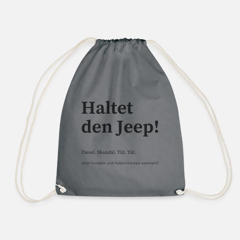 Arrête la jeep! - Sac de sport léger - gris