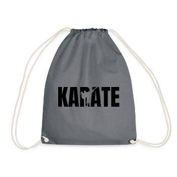 karaté - Sac de sport léger - gris - Devant