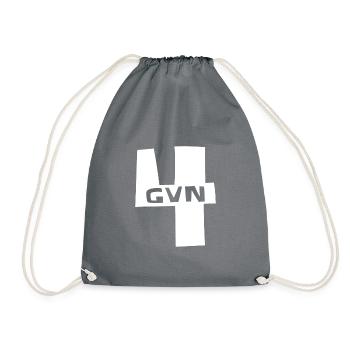 Christliches Design 4GVN - Turnbeutel - Grau - Vorne
