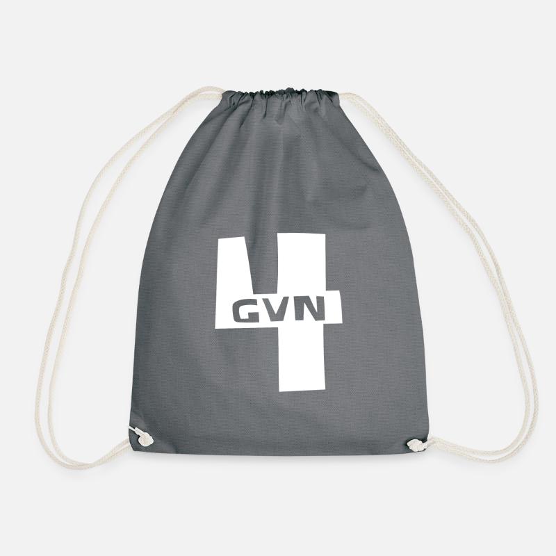 Christliches Design 4GVN - Turnbeutel - Grau