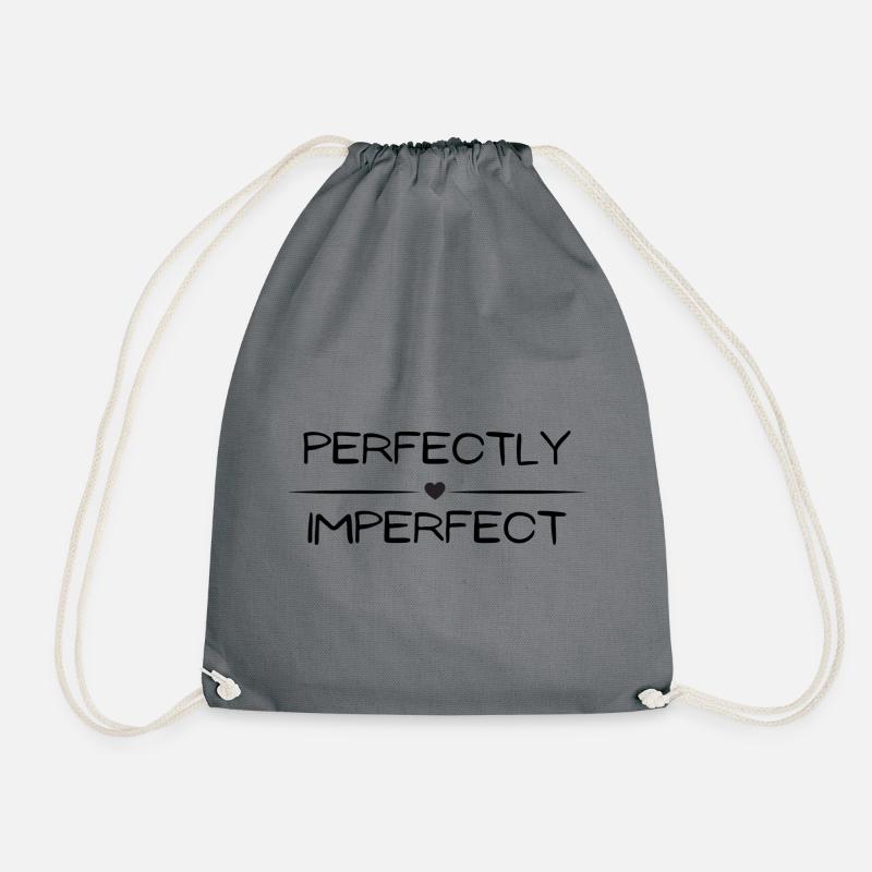 Perfekt Unperfekt 1 - Turnbeutel - Grau