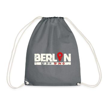 L’amour de la capitale berlinoise - Sac de sport léger - gris - Devant
