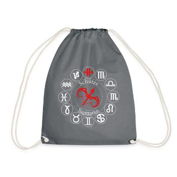 Sagittaire du zodiaque - Sac de sport léger - gris - Devant