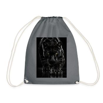 Panthère Noire des Ombres - Sac de sport léger - gris - Devant