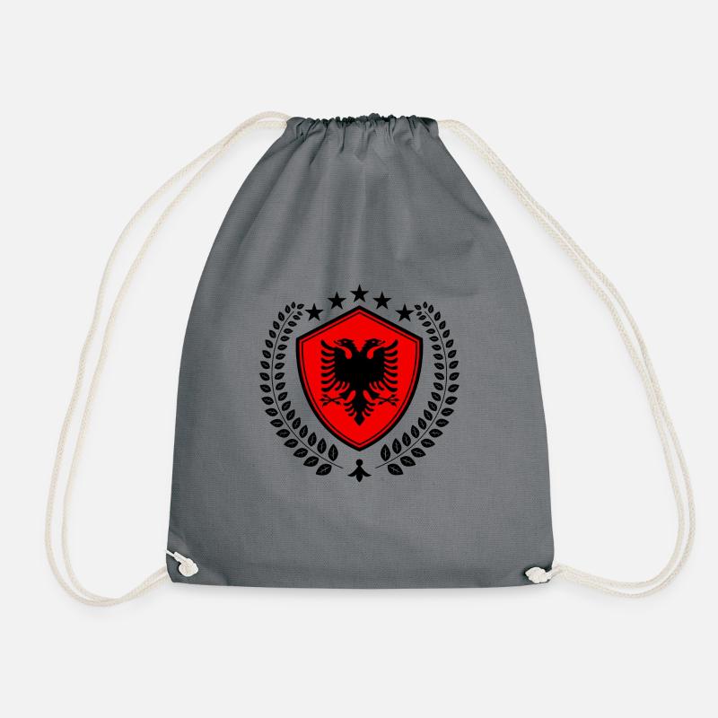 Albanien - Turnbeutel - Grau