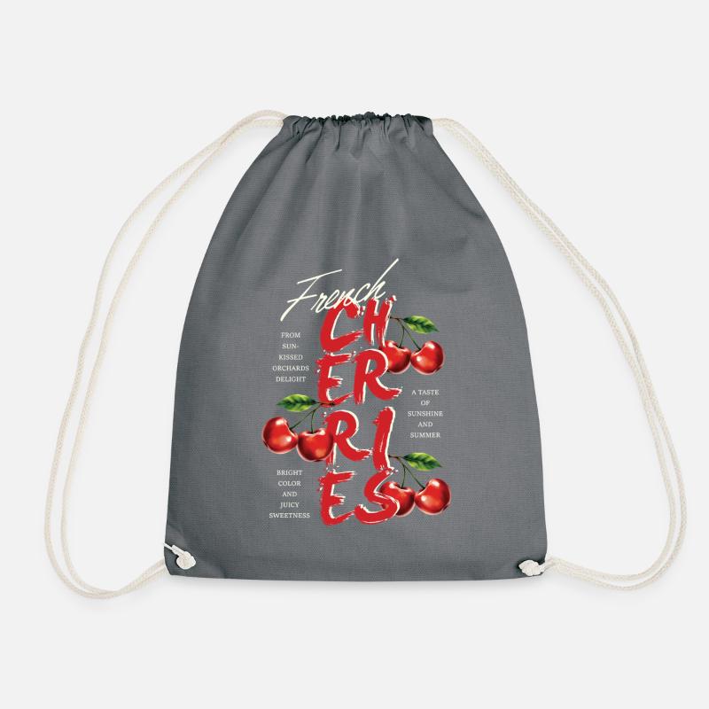 French Cherries – Orchards Delight - Turnbeutel - Grau