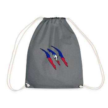 Cadeau griffe Wildland Haïti native - Sac de sport léger - gris - Devant