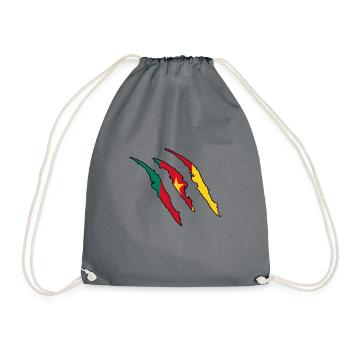 Cadeau griffe Cameroun Wildland native - Sac de sport léger - gris - Devant