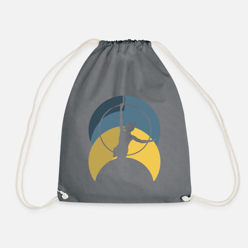 Turner Gymnastics Training Gymnastics - Drawstring Bag - grey