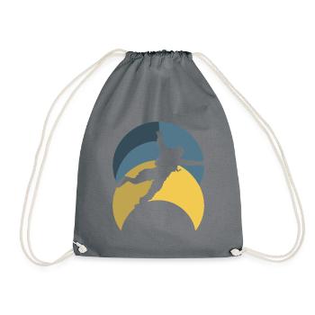 Parachutisme Adrénaline Base Jump - Sac de sport léger - gris - Devant