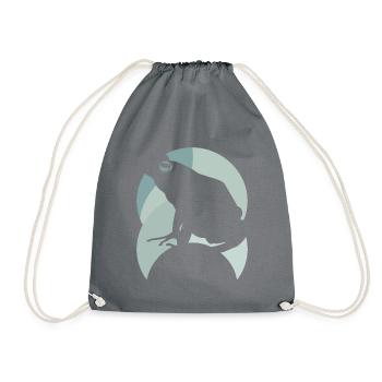 Fromage blanc grenouille amphibien - Sac de sport léger - gris - Devant