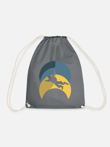 Parachuting Luft Adrenalin - Turnbeutel - Grau