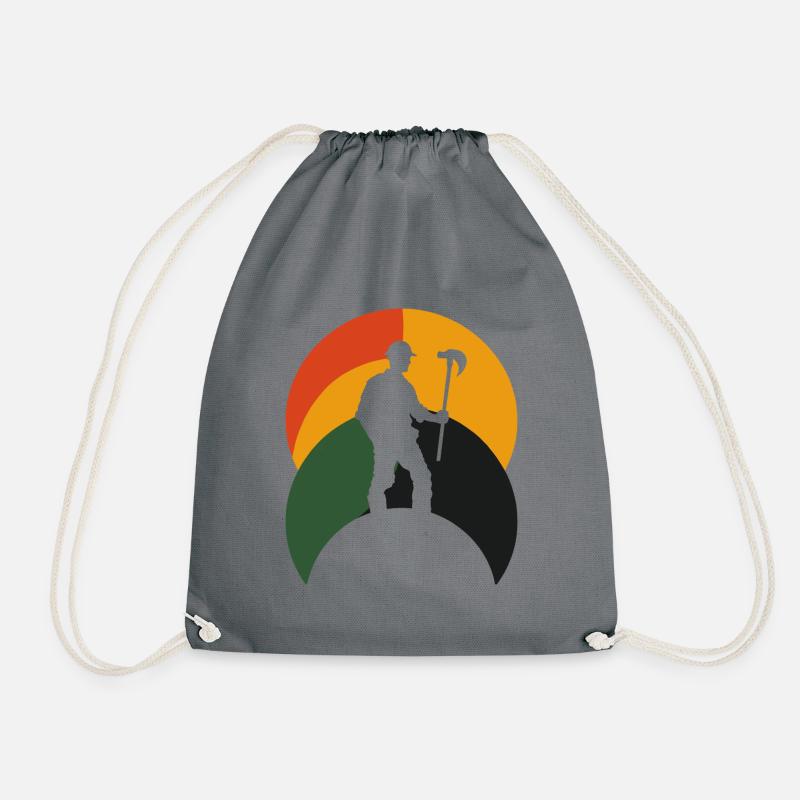 Mineurs de mines - Sac de sport léger - gris