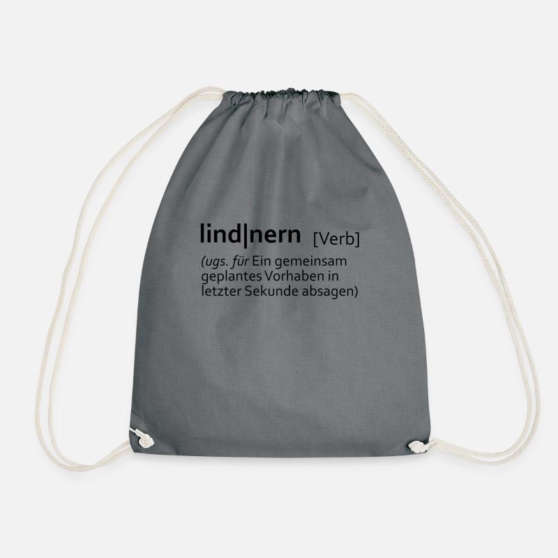 lindnern - Turnbeutel - Grau