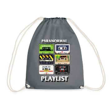 Ghostbusters Paranormale Playlist - Turnbeutel - Grau - Vorne