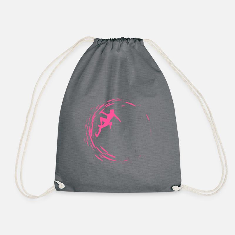 Bouldering - Drawstring Bag - grey